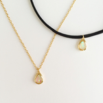 【送料無料】雫のオーロラ ネックレス*