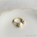 W mini pearl  ring