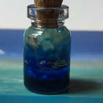 小瓶の海のネックレス