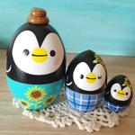 ペペンペンペン🎶ペンギンマトリョーシカ⚓