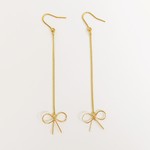 【sale！】ワイヤーリボン☆イヤリング／ピアス