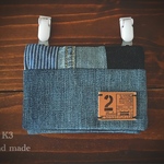 移動ポーチ デニム61  移動ポケット  