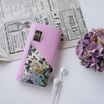 iPhoneSE★iPhone5＆iPhone5ｓ＆iPhone5SE★薔薇コラージュ手帳型スマホケース【ピンク】
