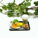 カフェ風「野菜のキッシュプレート」