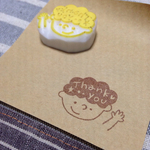 男の子のthankyouはんこ
