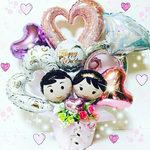 結婚式❤︎結婚式祝い❤︎ウェディング♬バルーンギフト☆送料無料