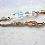 マーメイドのブックマーク　(ヒトデ＆金古美）