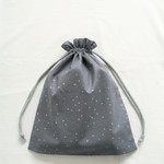 体操着・お着替え袋　星の綿麻  ラベンデューラ