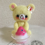   ♡クマちゃんとかき氷♡
