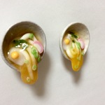 月見うどんこぼしましたマグネット
