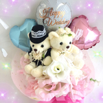 花束バルーン 結婚式