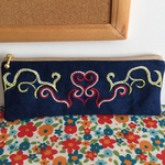 アイヌ刺繍☆ペンケース