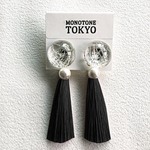 シャインドームのタッセルピアス＆イヤリング