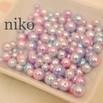 穴なしパールビーズmix☆彡ファンタジー