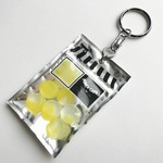 Juicy & Fruity レモンスカッシュキャンディ パッケージ バッグチャーム