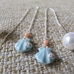 SV925 * Mermaid ～マーメイド * パールロングピアス