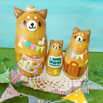 Y様ご予約品＊おしゃピク！柴犬マトリョーシカ🎶