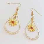 ヒマワリのピアス/イヤリング🌻