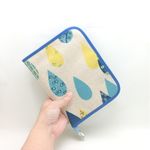 B6サイズの手帳・ブックカバー（ワイド）「雨のち晴れ、せんたく日和」
