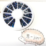 ケース付きブルーオーシャンラインストーン