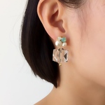 mermaid　crystal　ピアス／イヤリング