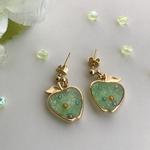 《送料無料》グリーンアップル♡ピアス・イヤリング