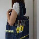 リメイクデニム＊トートバッグ