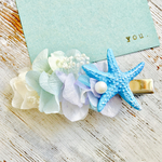 浴衣にも♡あじさい マーメイド ヘアクリップ