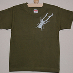 【2019セール】こども 少年のためのクワガタ Tシャツ 110size　くわがた