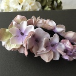 お花のバナナクリップ（ラベンダー)