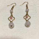 ローズクオーツ♡ピアス