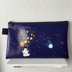 彗星の空しろくまポーチ