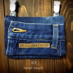 移動ポーチ デニム63 移動ポケット  