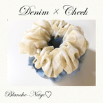 再販×6！denim & check