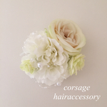 ラスト2つ！《再再販販》119 コサージュ/ヘアアクセサリー