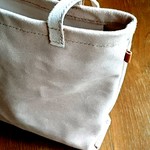 床革のトートバッグ(ナチュラル)