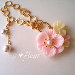 jolie fleur～お花のバッグチャーム～