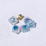 オパール鉱物ピアス【雨のち…虹】