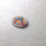 【free.s.roseさまオーダー品】羊毛とフェルトの花束ブローチ