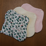 ☆ラスト販売☆ サボテン柄　3枚セット　布ナプキン　ライナー