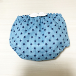 天使の羽がとってもキュートなBabyブルマ(デニム風・ターコイズブルー)