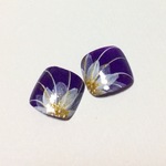和柄フラワー\♡/深紫ﾌｯﾄﾁｯﾌﾟ親指set