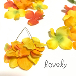造花15枚♡フレッシュ！オレンジ