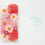 花物語「彩華✨」/Flower Case/押し花ケース/【iphone&xperia&Galaxy対応】