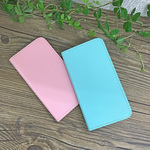  iPhone6プラス／7プラス 本革手帳型 パステルグリーンスマホケース 