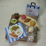 ミニチュア 朝ごぱん4