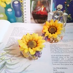 *＊Kazariya*＊「e様オーダー作品」🌻向日葵の魔方.。＊スマイルセット☺