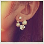 [キャンペーン中] 2way スワロフスキー×パールピアス