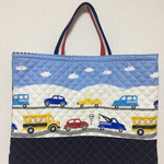 車柄のレッスンバッグ