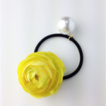 hair elastic♡Ranunculus♡yellow